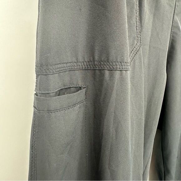 Carhartt Men's Black Drawstring Waist Nylon Track Pants - Picture 4 of 10